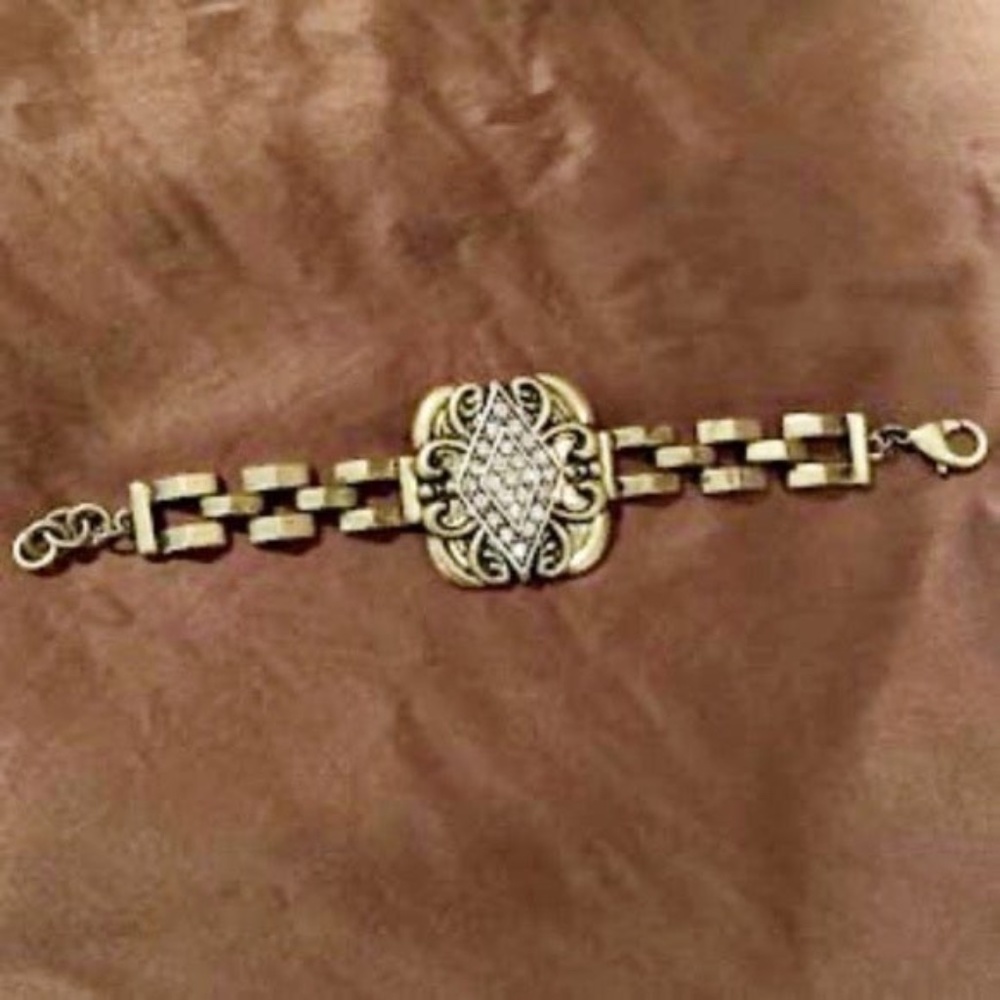 Lulu Frost for J.Crew Deco Diamond Bracelet